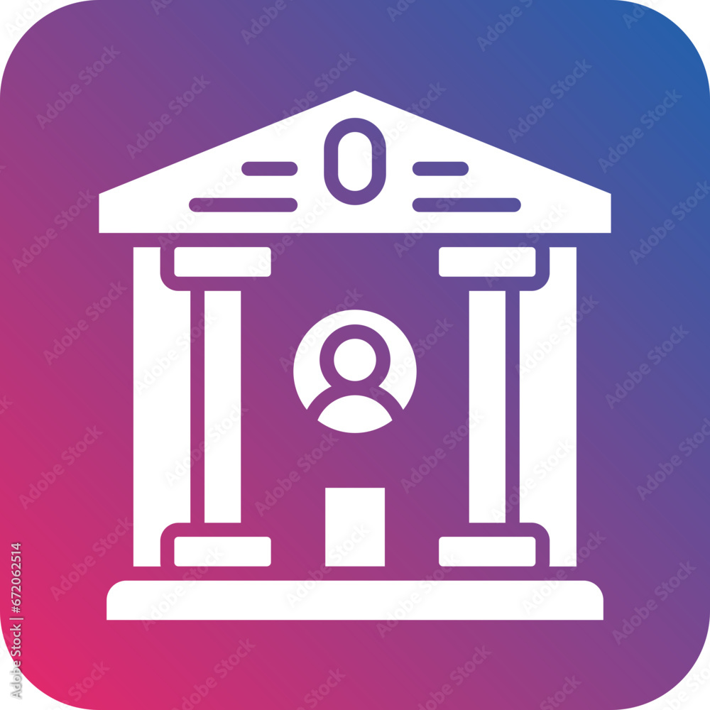 Bank Account Icon Style Bank Account Icon Style
