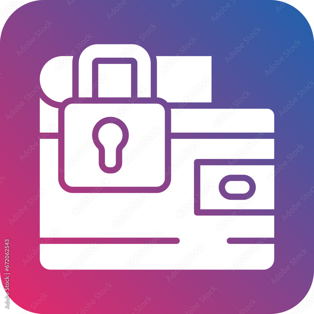 Private Wallet Icon Style Private Wallet Icon Style
