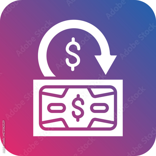 Money Back Guarantee Icon Style