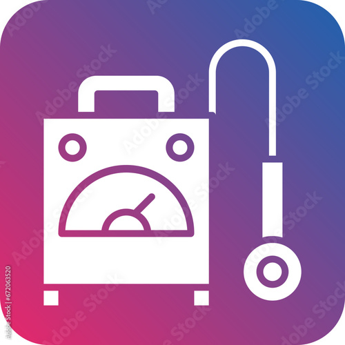 Dosimeter Icon Style