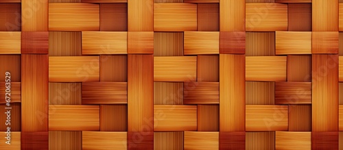 Illustration with a background resembling a basket weave featuring a pattern created by weaving Suitable for design purposes