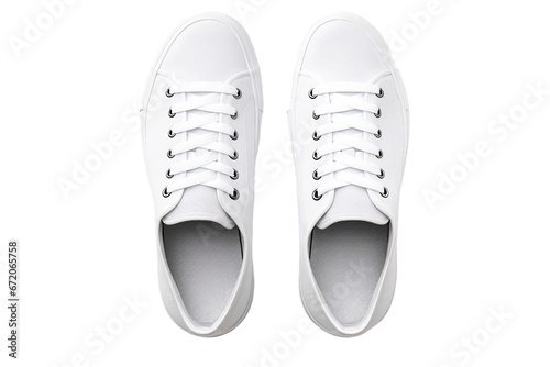 Sneakers Mockup on transparent background.