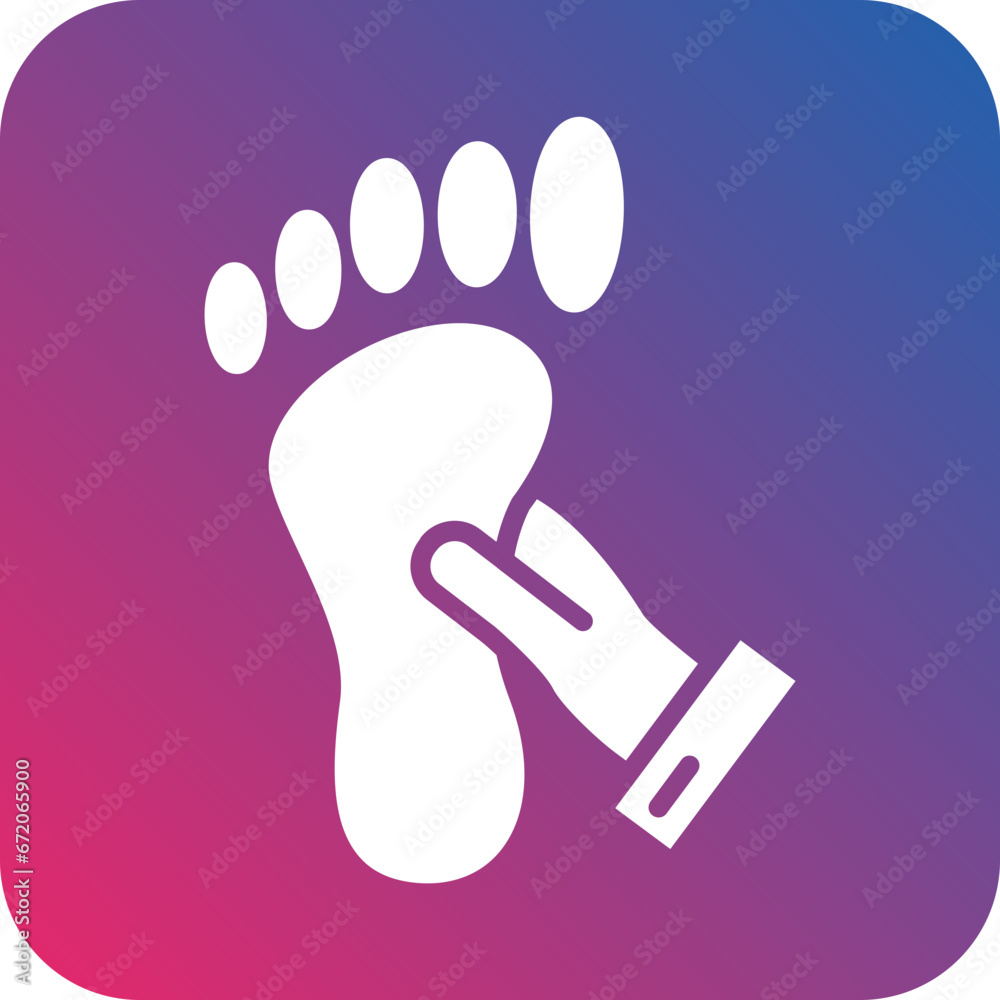 Foot Massage Icon Style Foot Massage Icon Style