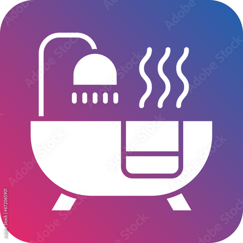 Hot Tub Icon Style
