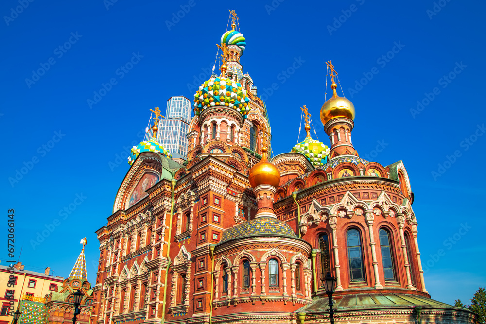 The Church of the Resurrection of Christ (Church of the Savior on Spilled Blood).