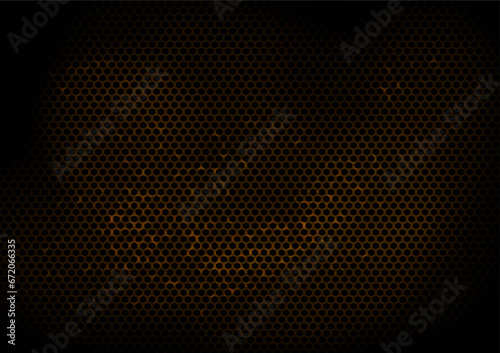 Abstract background made from a rusty metal mesh pattern, giving an old, antique feel. Used in media design.
