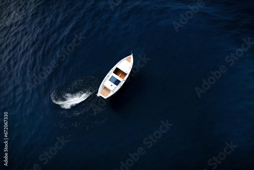 boat on the sea © Naila