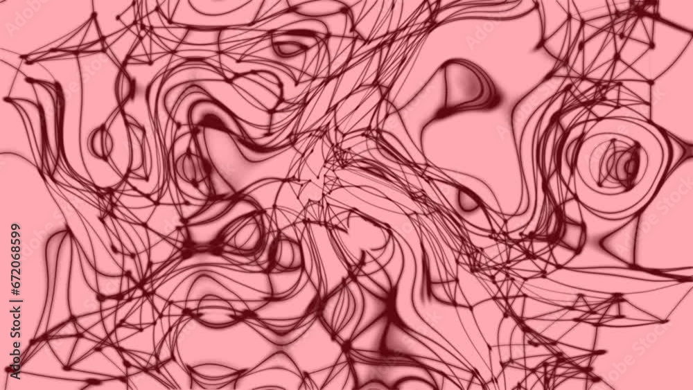 Liquid Background Animation, Pattern of lines and waves Liquid Background Animation, Pattern of lines and waves