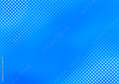 Dots on blue background blank pattern design template for web site, presentation, sale or web banner.