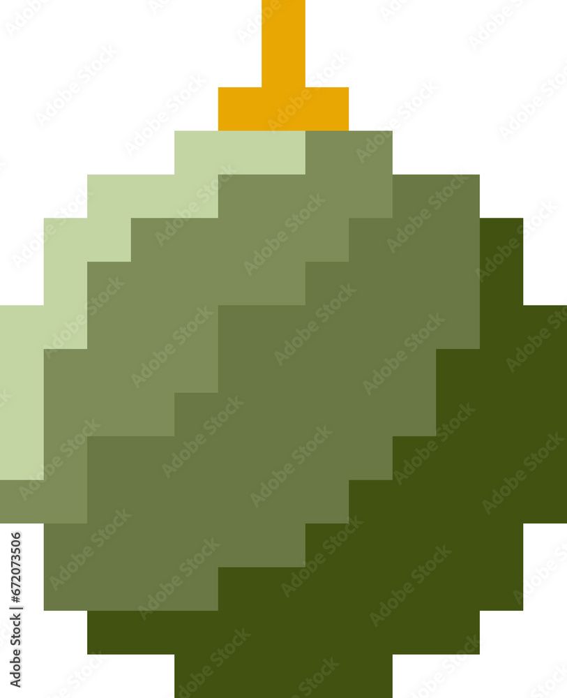 Pixel Christmas ball