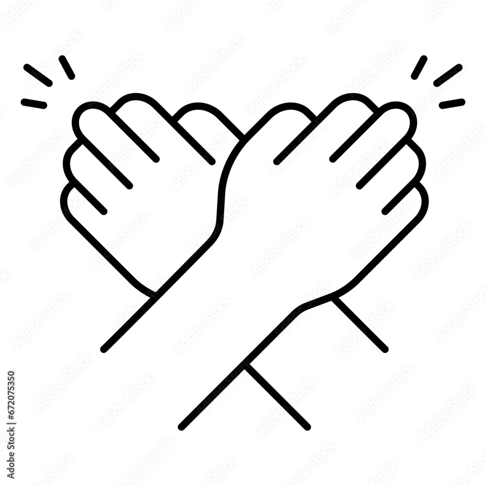 Obraz premium Team spirit icon