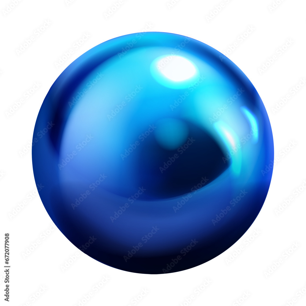 Vector realistic chrome balls on white background Vector realistic chrome balls on white background