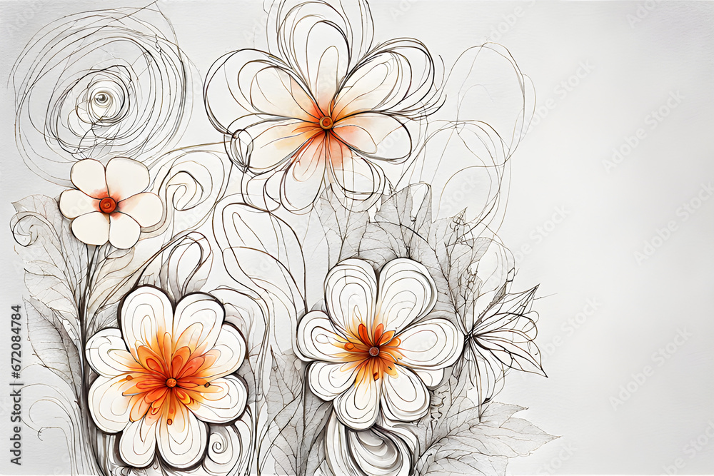 the shape of a flower the shape of a flower