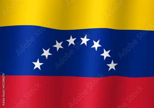 venezuela national flag 3d illustration close up view Free Download venezuela national flag 3d illustration close up view - GFXLoad