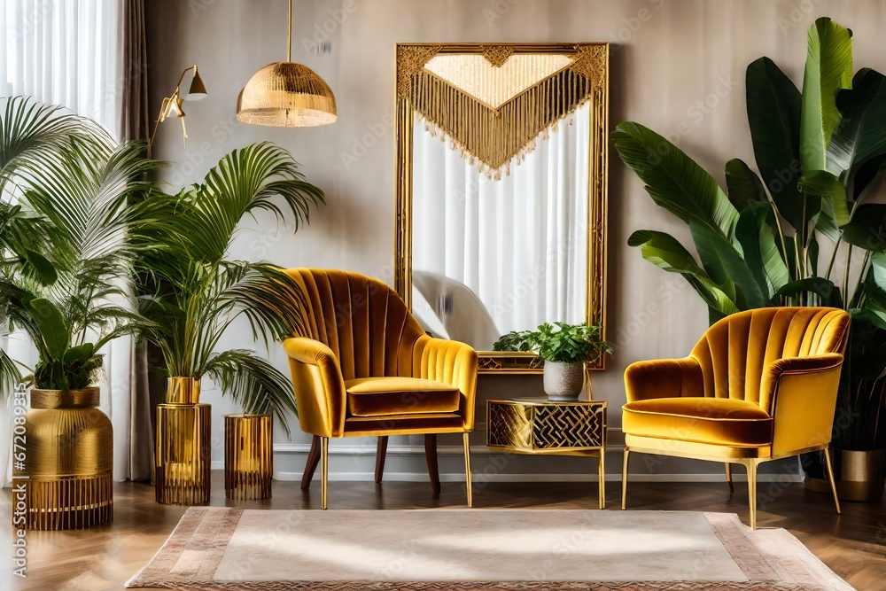 Obraz premium modern living room