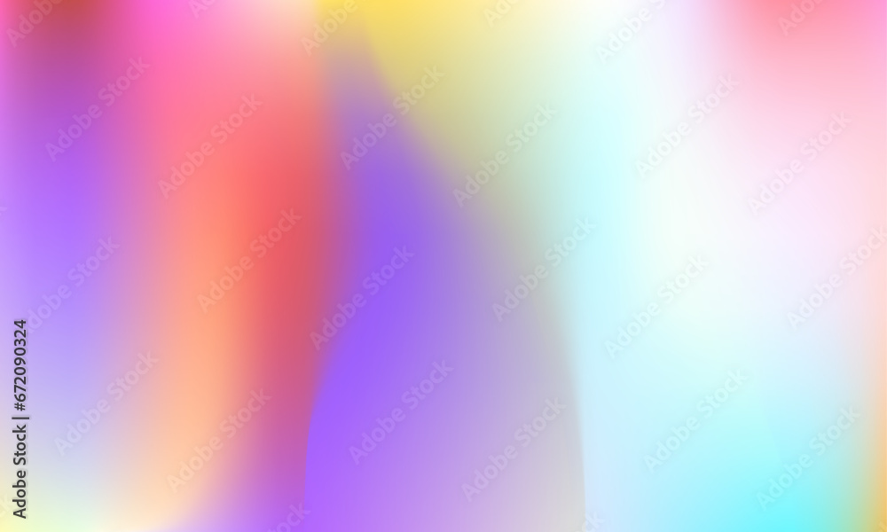 Vector gradient trendy background. vivid blurred colorful wallpaper background