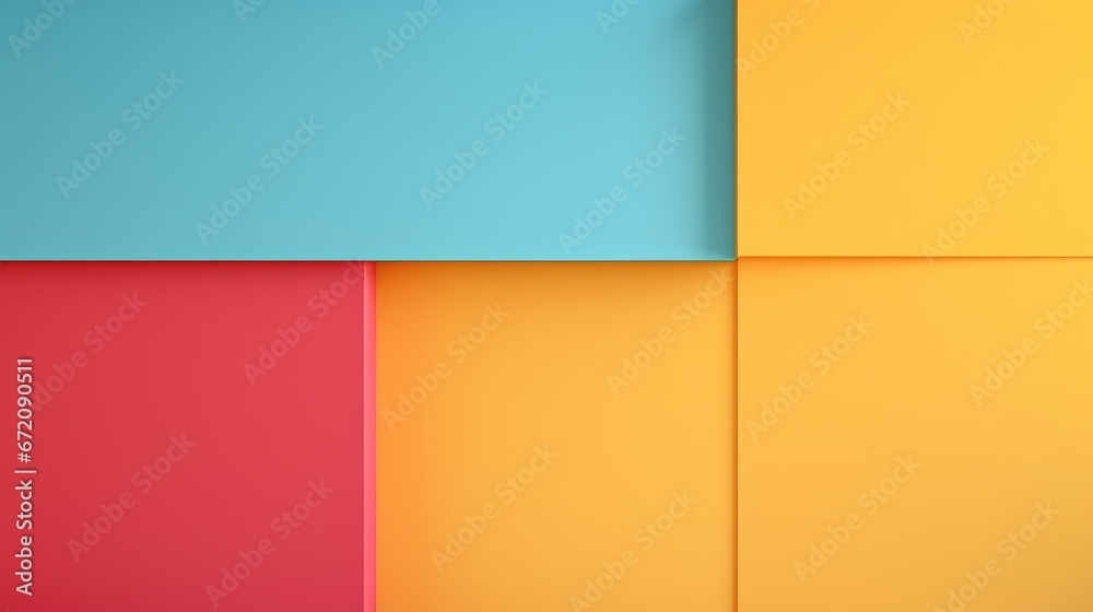 a colorful rectangular shapes