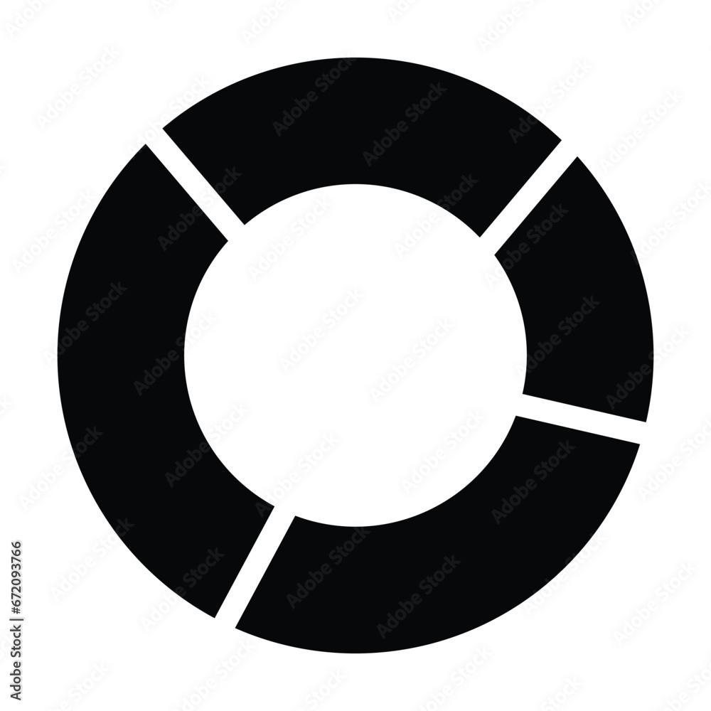 Donut Chart Icon Donut Chart Icon