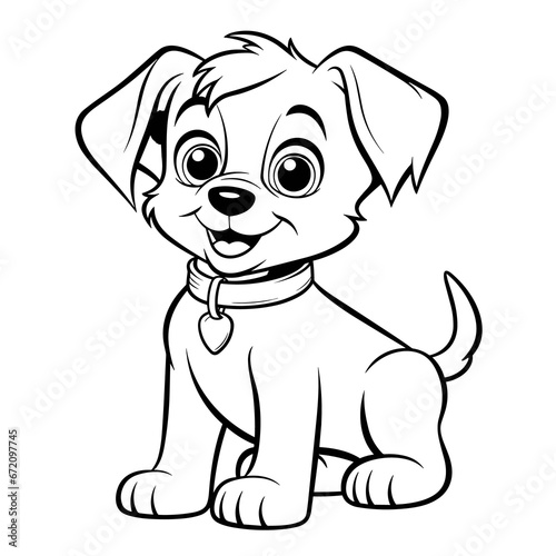 Puppy Coloring Pagesdog Pages Animal Page  Coloring Pages Png
