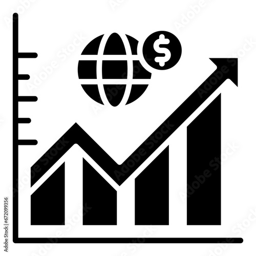 Tableau sur toile Market Icon