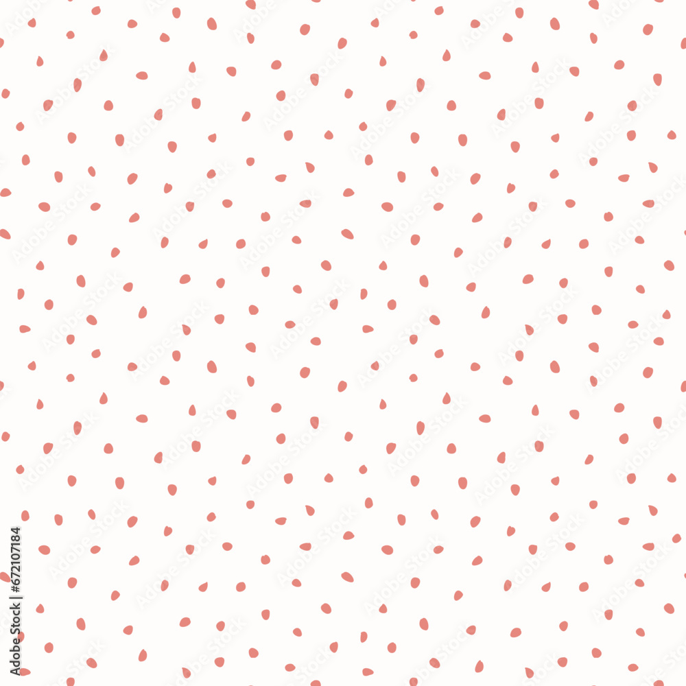 Seamless vector background with random elements. Abstract pink ornament. Seamless abstract pattern