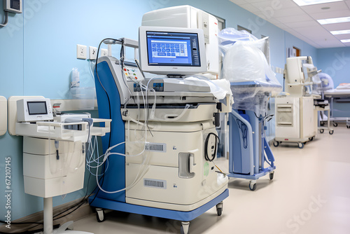 medical equipment in a hospital or healthcare facility © Planetz