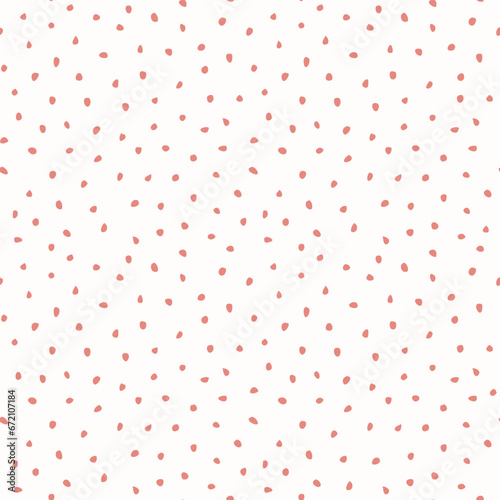 Obraz na płótnie Seamless vector background with random elements. Abstract pink ornament. Seamless abstract pattern w salonie
