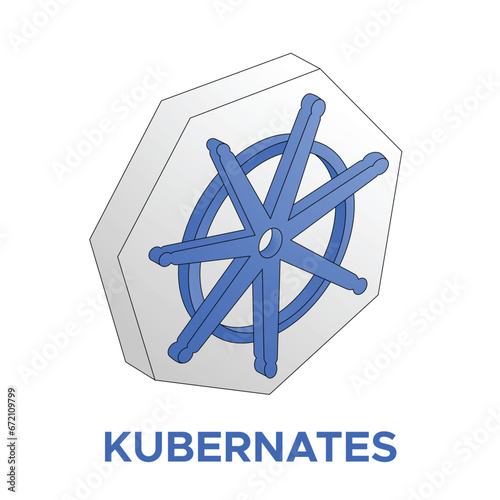 Vector illustration Kubernates logo
banner