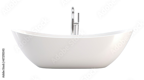 bathroom bathtub isolated