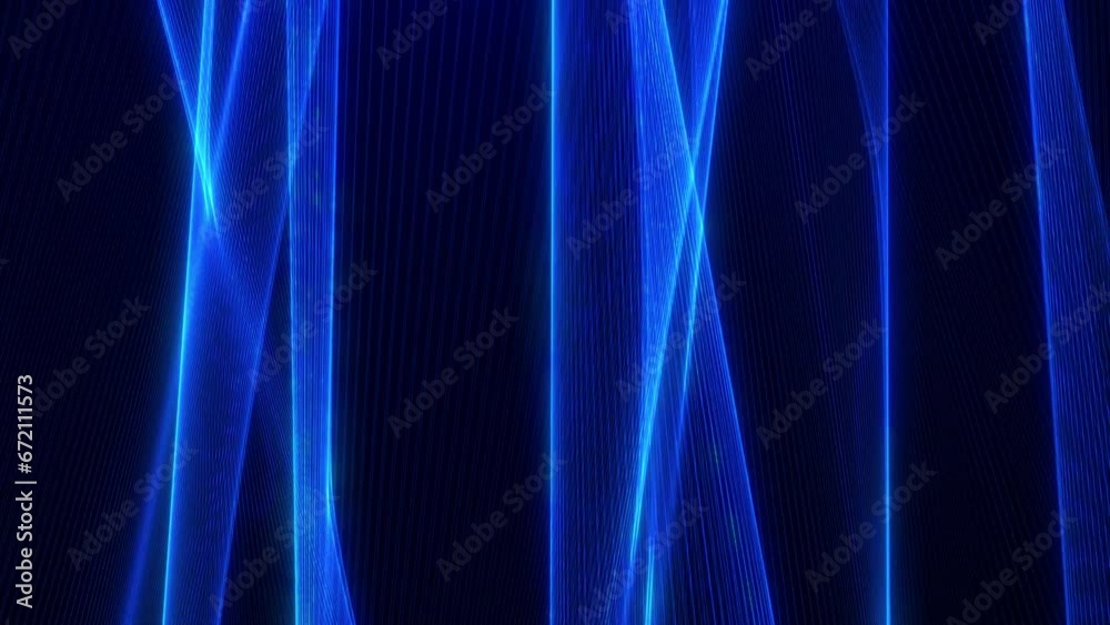 Abstract animation of energetic light streaks of particles moving with wave energy from the lines. Futuristic background. seamless loop. Abstract animation of energetic light streaks of particles moving with wave energy from the lines. Futuristic background. seamless loop.