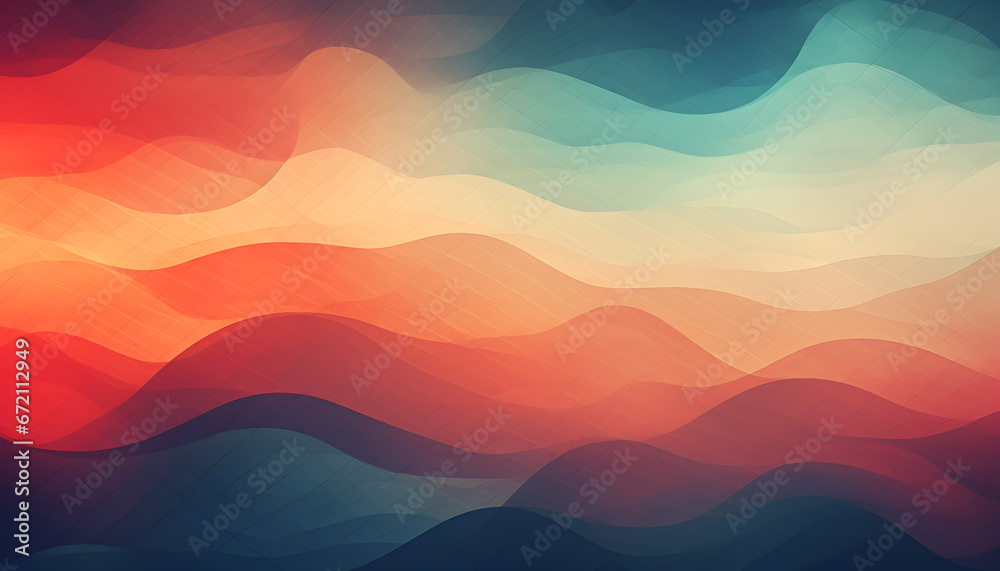 Gradient liquid retro color background, Artistic digital art geometric line stripe and wave. Gradient liquid retro color background, Artistic digital art geometric line stripe and wave.