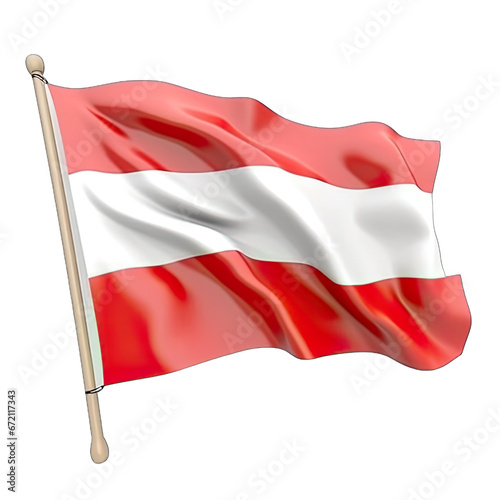 Free Download Austria national flag isolated on white - GFXLoad