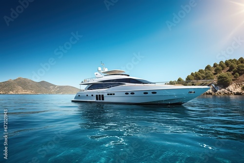 luxury yacht in the sea © BetterPhoto