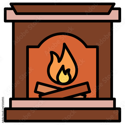 Fireplace Icon