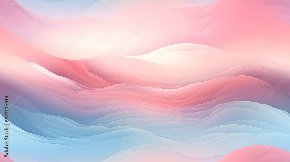 Fototapeta premium Soft pastel sunset clouds wisp texture