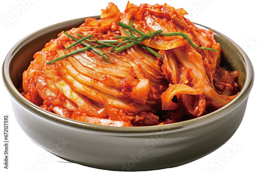 Korean traditional food kimchi photo