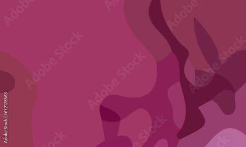 Aesthetic abstract art with a combination of shapes and purple colors. Suitable for background and poster