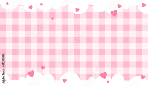 Abstract pink background with hearts. Abstract pink background with little hearts. Decoration banner themed Lol surprise doll girlish style. Invitation card template
