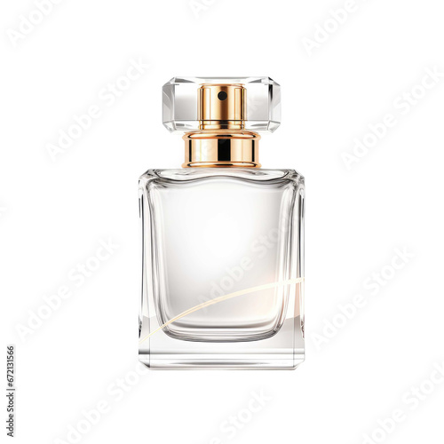  perfume bottle isolated on transparent or white background
