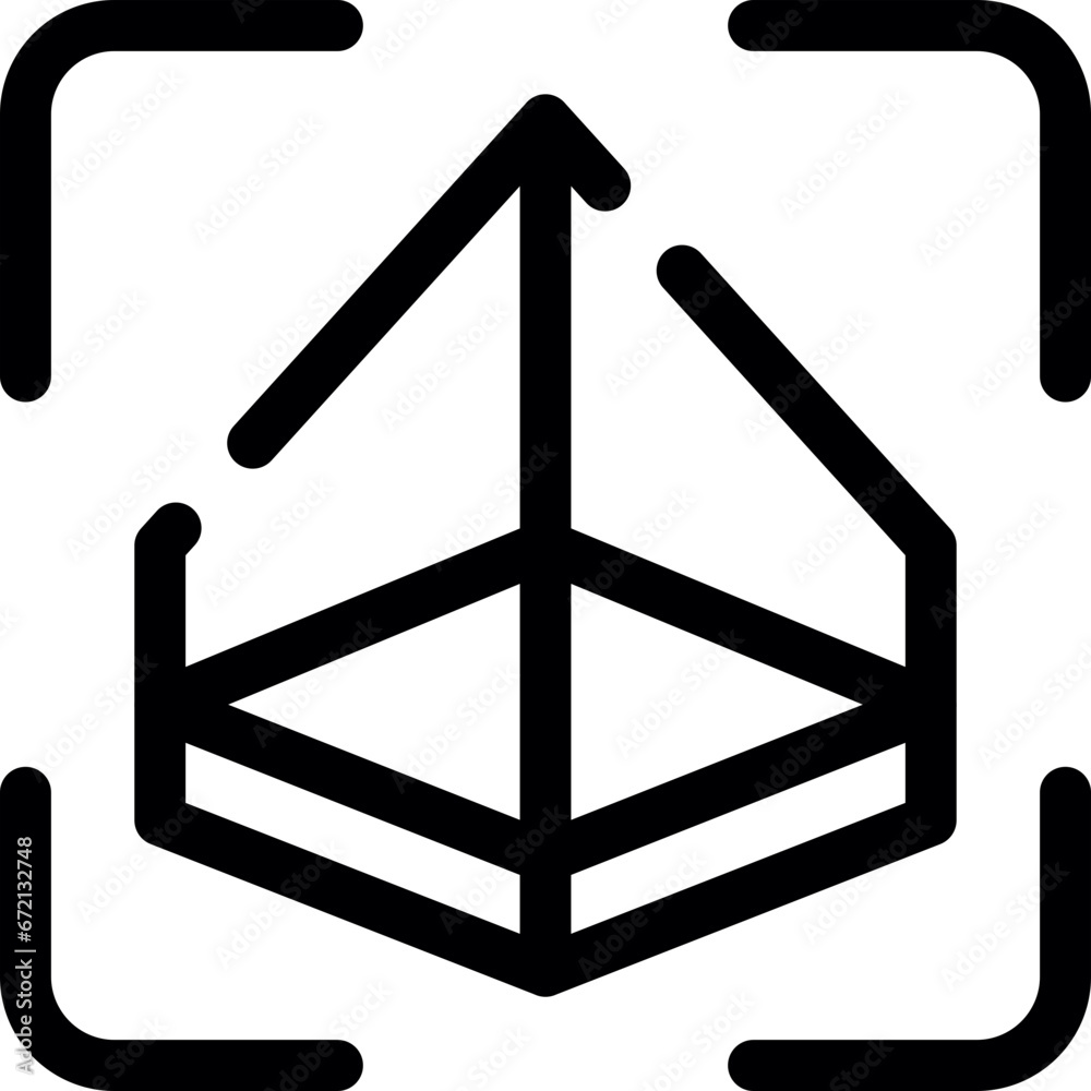 3D Surface Icon 3D Surface Icon