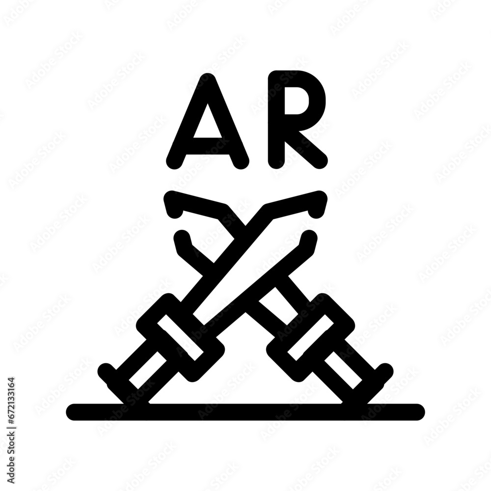 Ar Fighting Icon