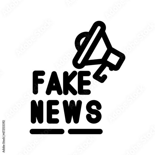 Fake News Icon