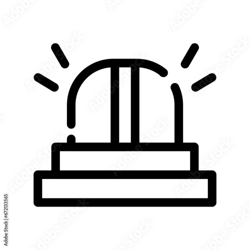 Police Flashlight Icon