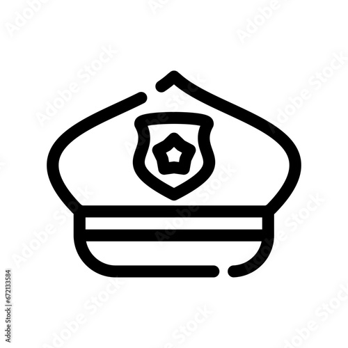 Police Hat Icon