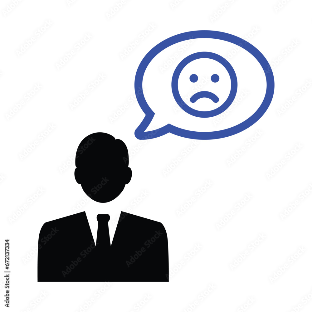 Negative Review Icon Negative Review Icon