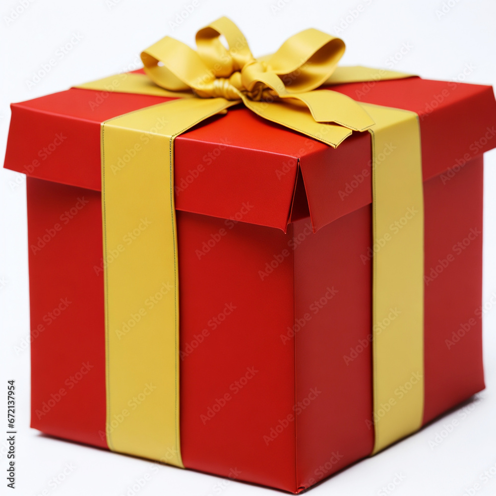 Gift Box isolated on White Background Gift Box isolated on White Background