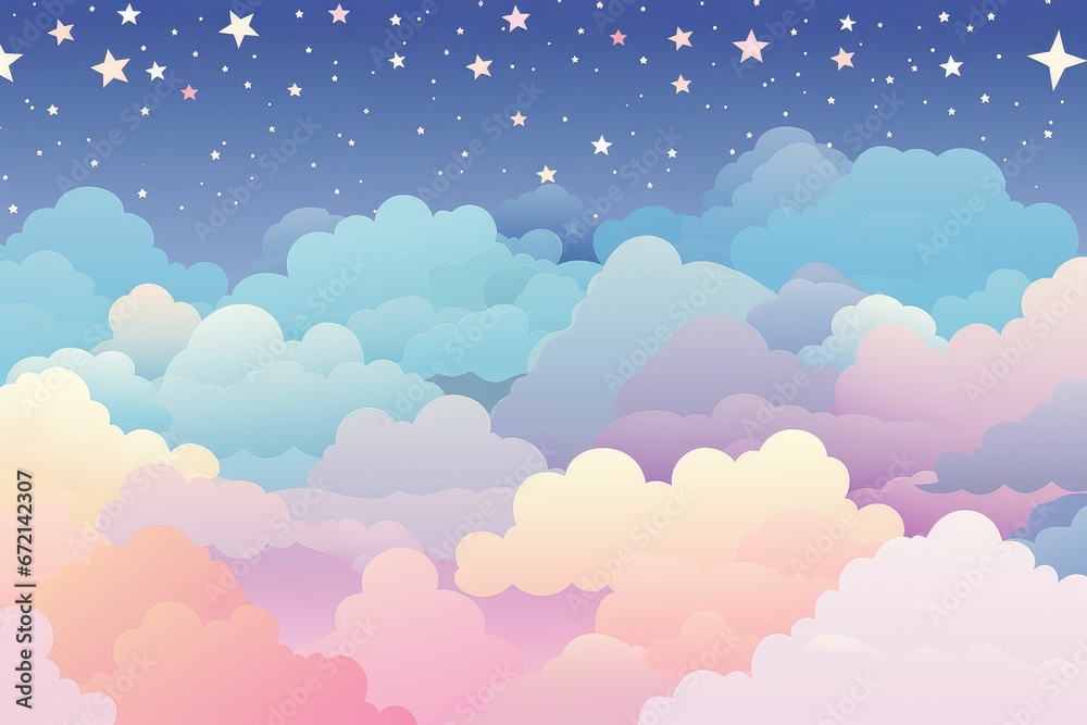 pastel sky wallpaper background