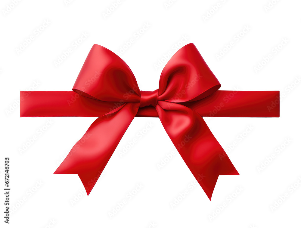 Fototapeta premium christmas ribbon gift decoration