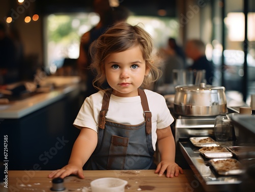 Adorable and Anxious: Baby Barista Takes on the Coffee World