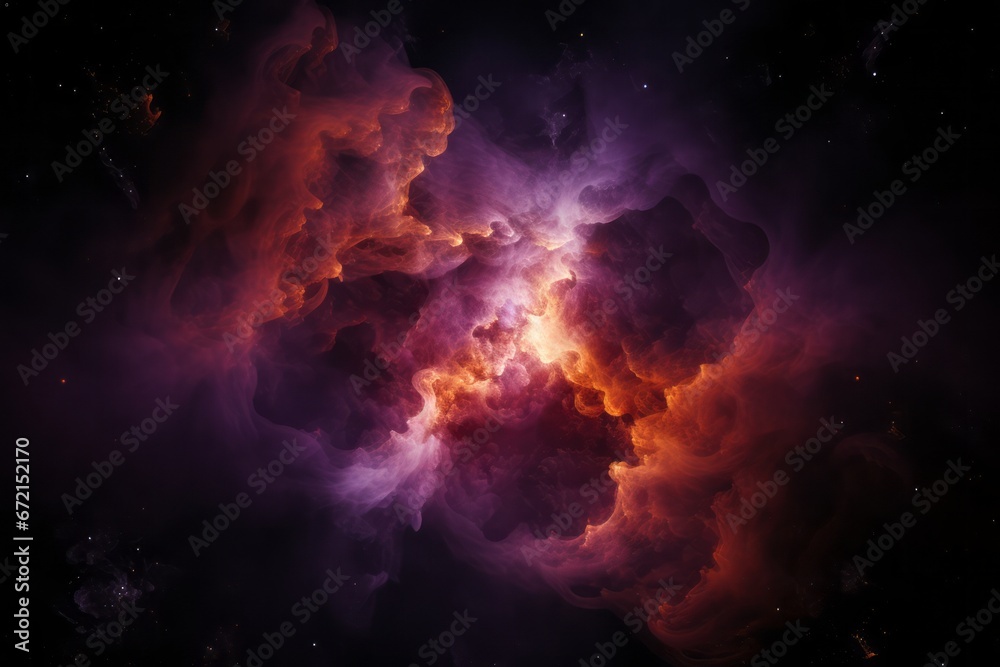 Fototapeta premium Vibrant Hydrogen Alpha Nebula
